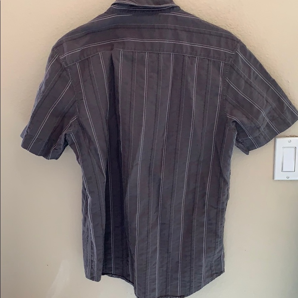 Gray Calvin Klein Button Up - Picture 4 of 4